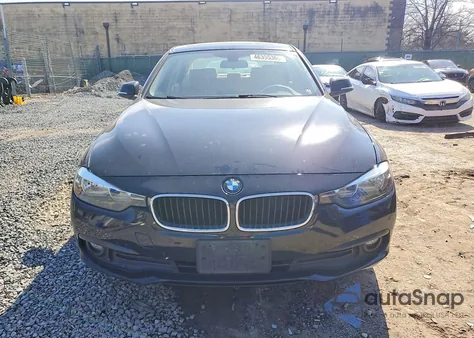 2016 BMW 320 Xi из США, поврежденный, VIN WBA8E5G58GNU20893